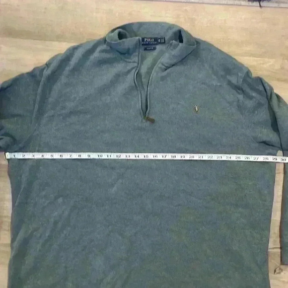 Polo Ralph Lauren Estate-Rib Quarter-Zip Pullover sz 3XB - Picture 4 of 10